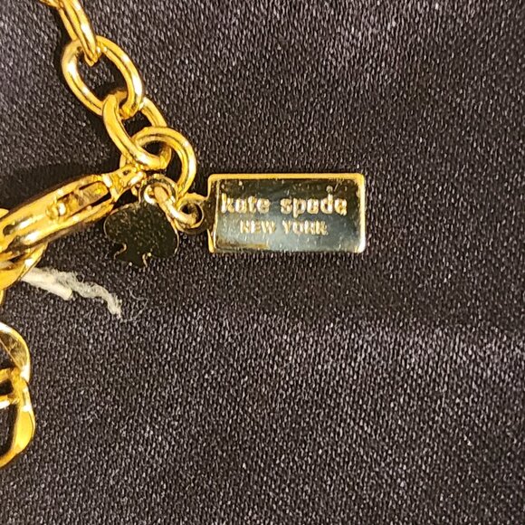 Brand New!!KATE SPADE: Vegas Jewel|Transparnt Canary Yellow|Epoxy Stone|Necklace - Picture 4 of 6